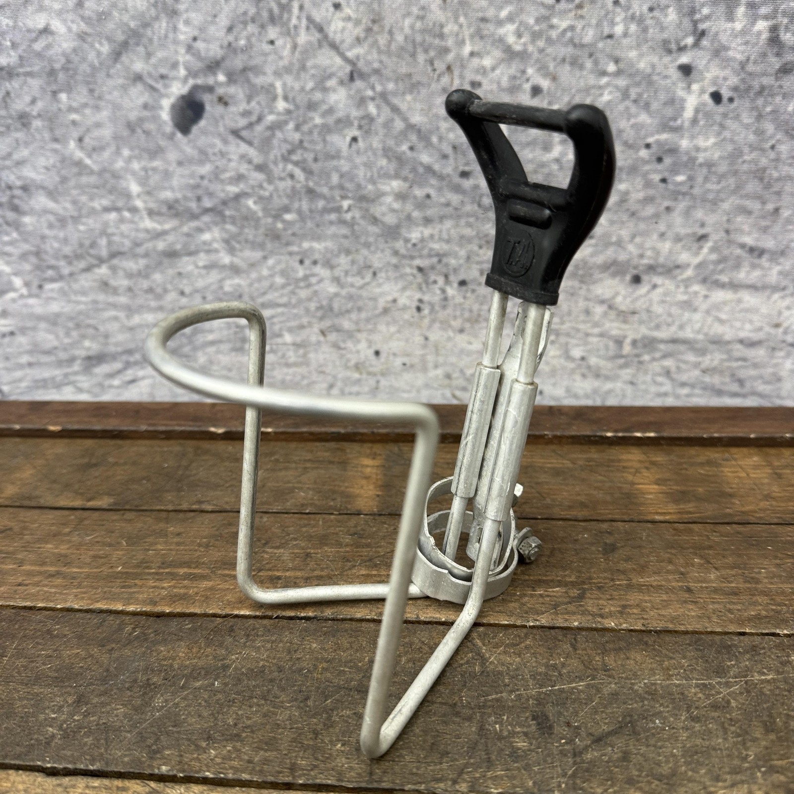 Vintage TA Bottle Cage Alloy Bicycle Water Bottle Holder Clamp France 70s