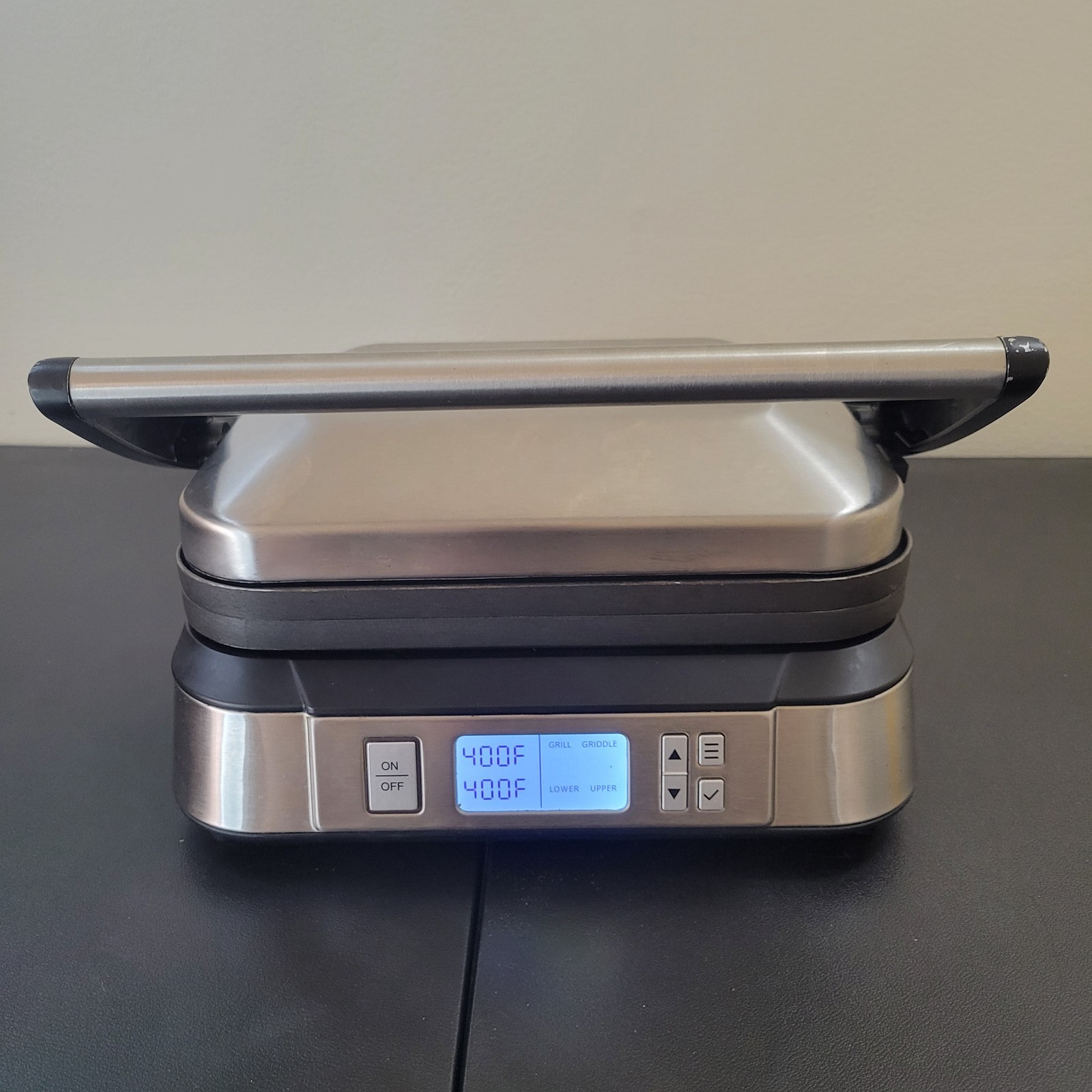 Cuisinart Griddler Grill & Panini Press with Digital Display