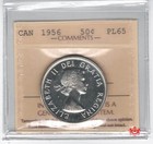 1956 Canada 50 Cents - Iccs Pl65 - Xqy 232
