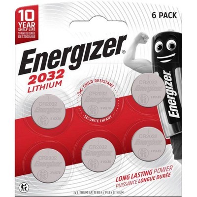 Energizer Lithium BP6 CR2032 Batterie CR2032