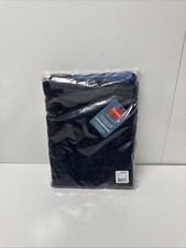 Hanes Premium Men's Size Large Blue  Navy French Terry Sleep 2 Pack Shorts