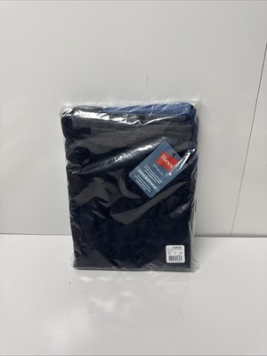 Hanes Premium Men's Blue & Navy French Terry Sleep Shorts 2 Pack Size Large NWT