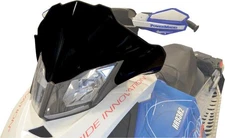 Powermadd Cobra Windshield Low 12" Black #13413 Ski-Doo