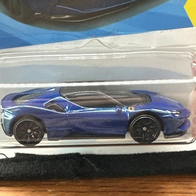 2026 Hot Wheels Ferrari SF90 Stradale Blue - Ferrari 1/5 - JJJ12