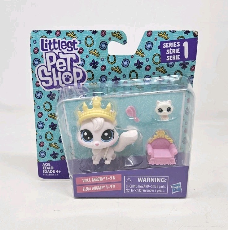 らららSHOP専用 Littlest Pet Shop LPS Series 1 Viola & Bijou Angora 1-98 1-99 | eBay