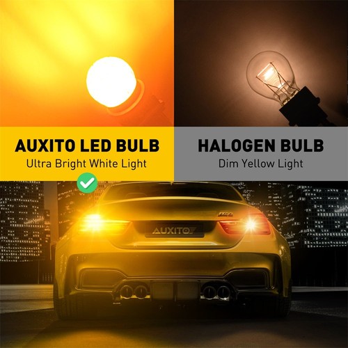 8x High Power 3157 LED DRL Turn Signal Parking Light Bulb Amber Yellow 3057 3457 - Picture 4 of 11
