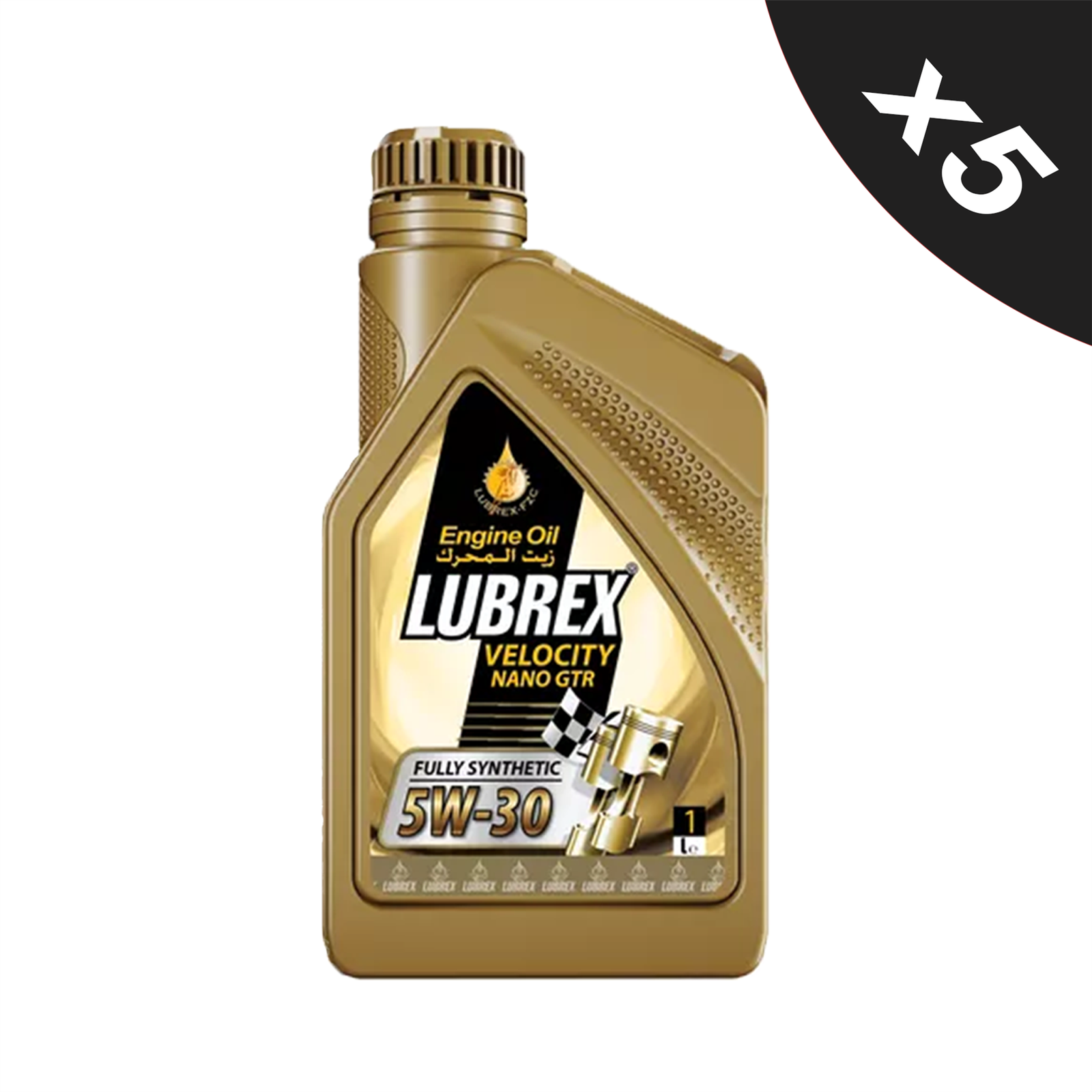 Lubrex 5W30 Fully Synthetic Engine Oil ACEA C3 MB 229.31/229.51 VW 504/507 5x1L