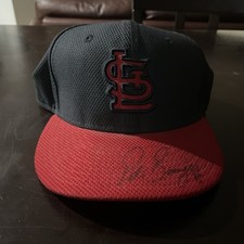 St Louis Cardinals 2013 Season Hat Cap Fitted New Era 7 1/4 Auto - Peter Bourjos