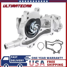 Water Pump w/ Gasket For Chevy Cruze 2011-15 Trax Encore 2013-20 Sonic 25192709
