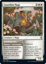 Foil - Guardian Naga - 23 - Commander Legends: Battle for Baldur's Gate - NM
