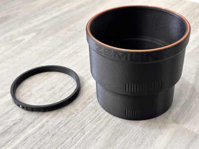 Zemlin 2pc Lens Hood For Nikon 400mm F4.5 S Lens