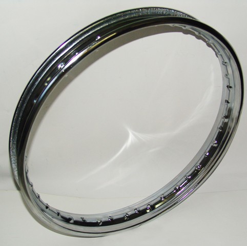 CERCHIO IN ACCIAIO STEEL RIM 1.40 X 19 36 FORI CICLOMOTORE BENELLI DUCATI MORINI - Picture 2 of 5