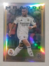 Kylian Mbappe 2024-25 Topps Chrome UEFA Refractor #1