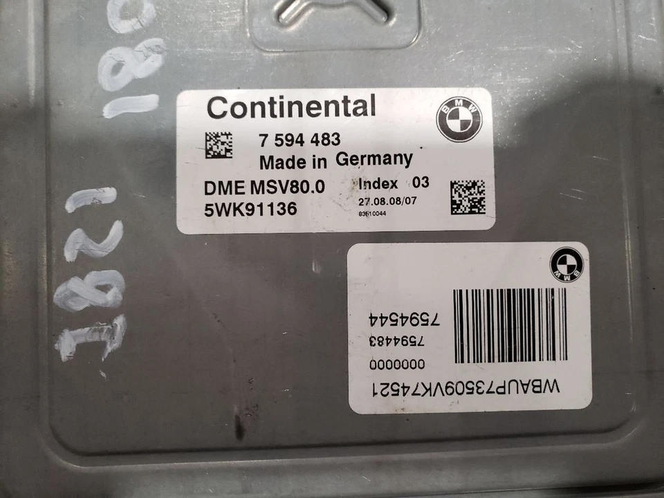 Kit de encendido de seguridad - BMW 128I E82 2009 cupé - OEM 7594483 Foto 2 de 4