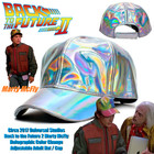 Back to the Future 2 Marty McFly Holographic Color Change Adjustable Adult Cap — photo 1