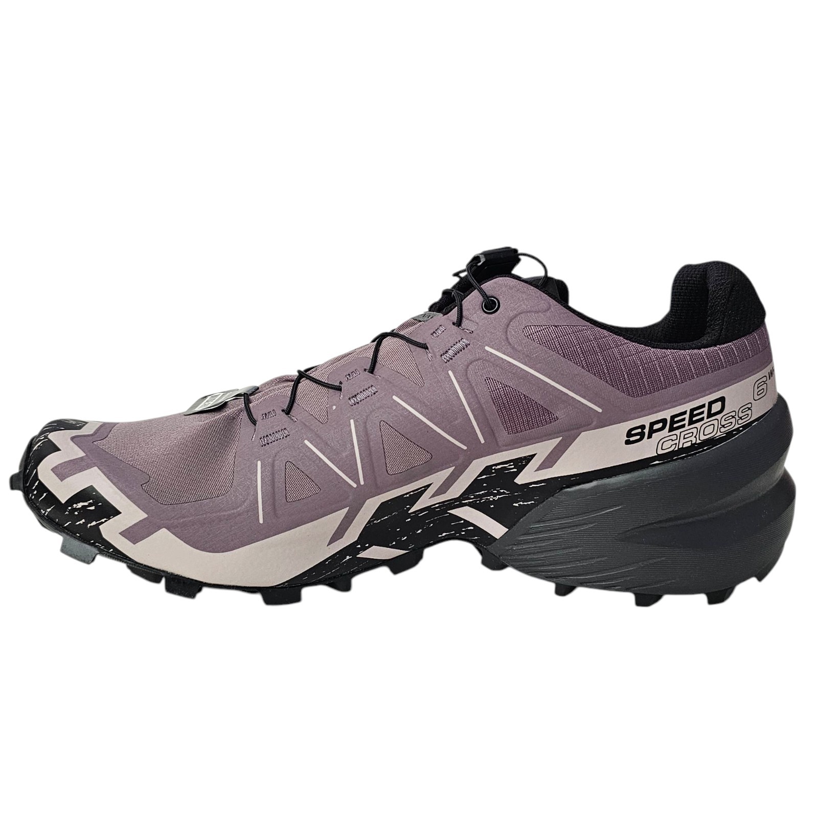 Scarpe da trekking Salomon donna 11 larghe speedcross 6 paesaggio lunare cenere di rose