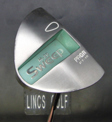PRGR PT10 Sweep M30 Putter Stahlschaft 82,5 cm Länge Acer Griff