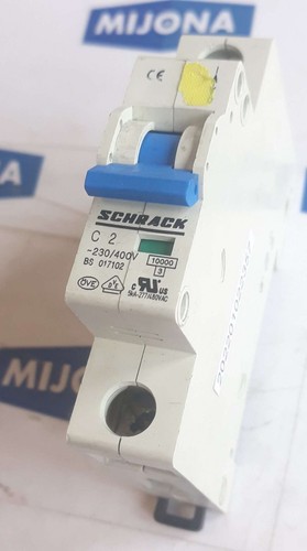 Interruptor circuito en miniatura SCHRACK C 2 230V 400V BS 017102 - Imagen 5 de 6