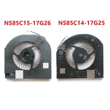NEW CPU Fan & GPU Fan for Dell precision 7730 7740 M7730 M7740 radiation cooler
