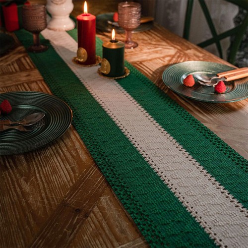 Table Runner Placemat Table Cloth Cover Christmas Party Home Dining Room Decor - Picture 9 of 45