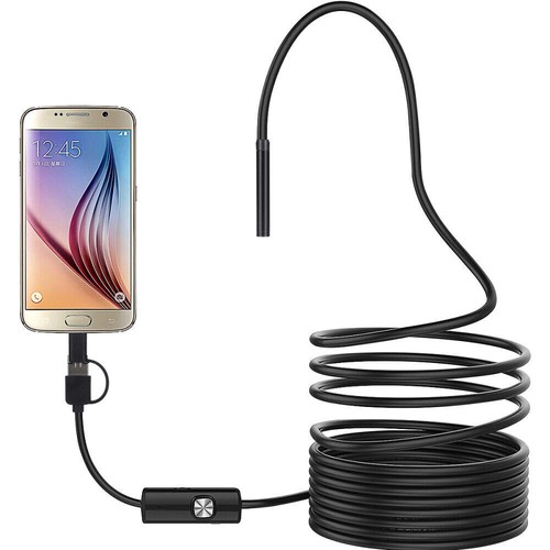 Endoskopkamera mit Licht 2-10M, HD Endoskop-Kamera Handy PC Wasserdichtes Ip67 - Bild 25 von 27