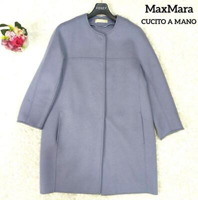 S Max Mara Cucito Amano Coat 38 Lavender Blue | eBay S Max Mara Cucito Amano Coat 38 Lavender Blue | eBay