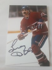 Lucien Deblois Montreal Canadiens 4x6 Photo Signed Autograph Signature Auto NHL
