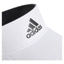 adidas Golf Flexfit Tech 110 Visor, White, One Size Fits All. NEW