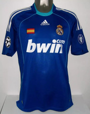 CAMISETA DE FUTBOL ADIDAS REAL MADRID CHAMPIONS 2009 VISITANTE RAÚL S ORIGINAL