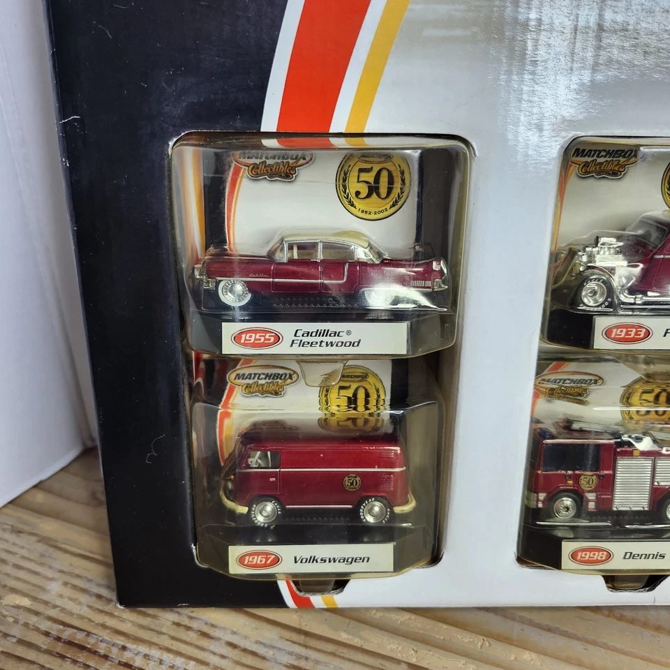 2001 Matchbox Collectibles 50th Anniversary Collection Exclusive 6 Cars Set 1:64 - Image 3 of 4