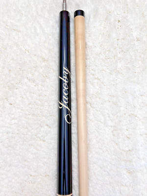 IN STOCK, Jacoby MAG 1 Pool Cue, FREE HARD CASE (Black)