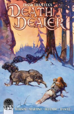 Death Dealer #4 Cover B Frazetta Opus Comics 2022 NM+