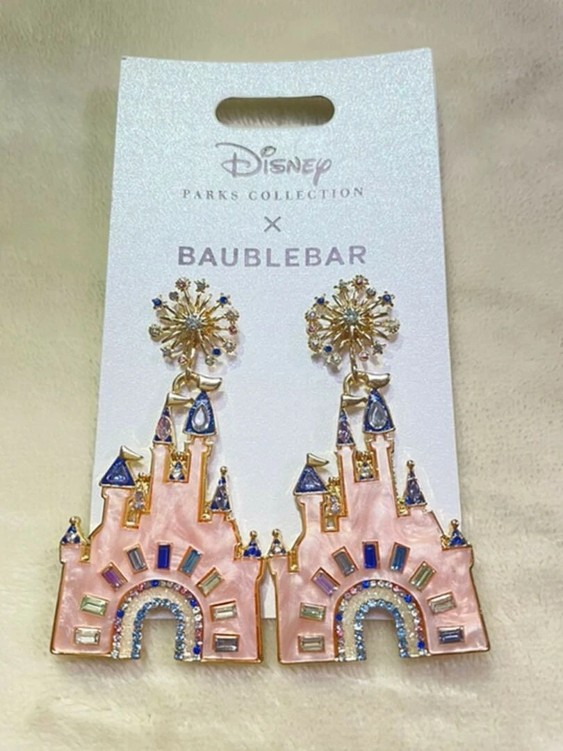 Disney castle hotsell earrings