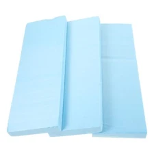 Insulation Foam Board 11×4 inch Blue XPS Sheets for Modeling Sculpting 3 Pack