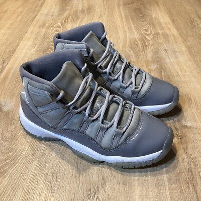 Nike Air Jordan 11 XI Retro GS 'Cool Grey' 378038-005 Size 4Y