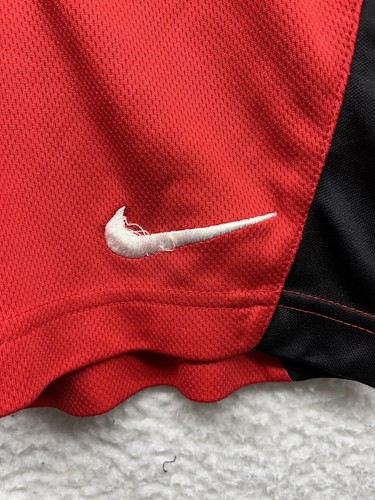 Nike Shorts Youth Boys 5 Small Red Swoosh Active Gym - Picture 2 of 10