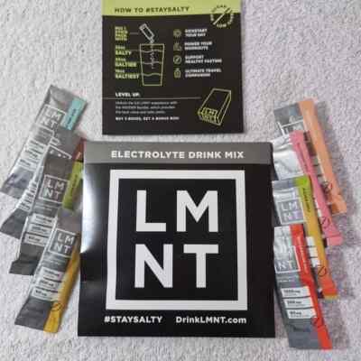 LMNT Electrolyte Drink Mix | SAMPLE PACK | 8 Variety Packets