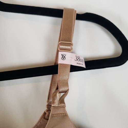 Victoria's Secret Bombshell Ausschnitt-BH 38DD Push-up gepolstert 2 Körbchen beige neu mit Etikett - Bild 5 von 11