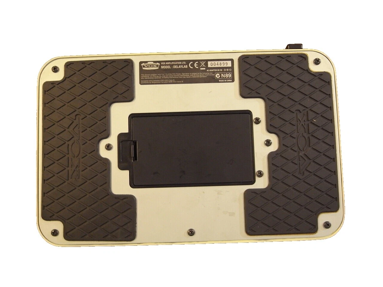 Guitarra Vox retraso, Eco y reverberación Pedales