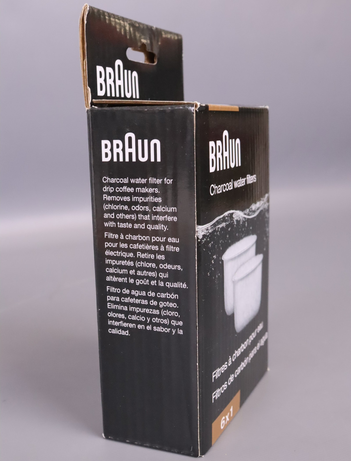 Braun Charcoal Filter for Coffee Machines, White (B01E5F6G7G)