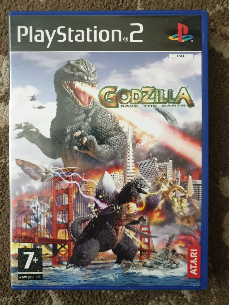 GODZILLA SAVE THE EARTH PLAYSTATION 2 PS2 PS 2