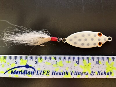 1 1/4 OZ. WHITE WITH SILVER SPOTS BABY FLOUNER FOR BLUEFISH, STRIPED BASS, ETC. | eBay 1 1/4 OZ. WHITE WITH SILVER SPOTS BABY FLOUNER FOR BLUEFISH, STRIPED BASS, ETC. | eBay