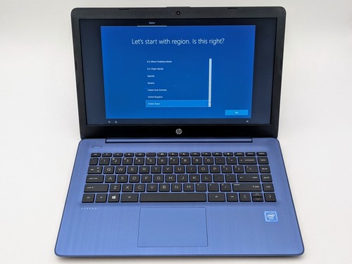 HP LAPTOP STREAM LAPTOP 14 14" HD CELERON N4000 4GB W10 Webcam