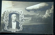 48026 AK Graf Zeppelin With Airship