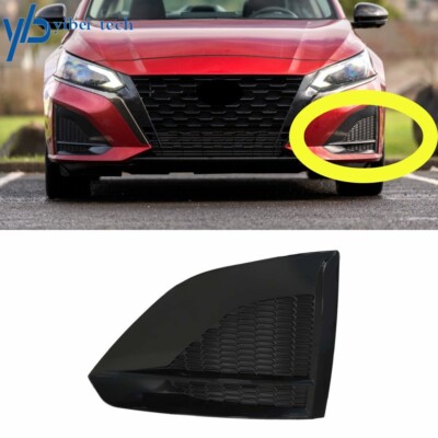 Front Black Fog Light Covers Driver Left Side 622579HF0B For 2023