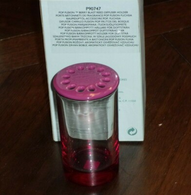 Partylite Pop Fusion Berry Blast Reed Diffuser Holder P90747 with ...