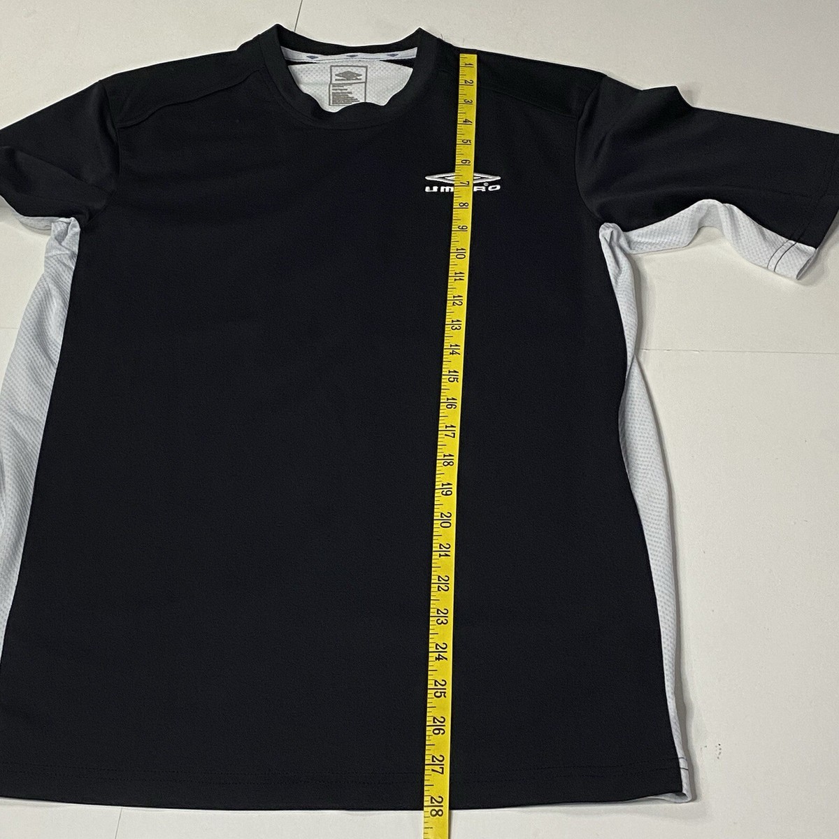 ★UMBRO★ 2PACK Short Sleeve T-Shirt White Black UQ111CRS20 Umbro Adult Athletic Short Sleeve T Shirt Black White Work