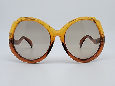 Christian Dior D11 Yellow Gradient Frame Grey Lens Vintage  display picture 2
