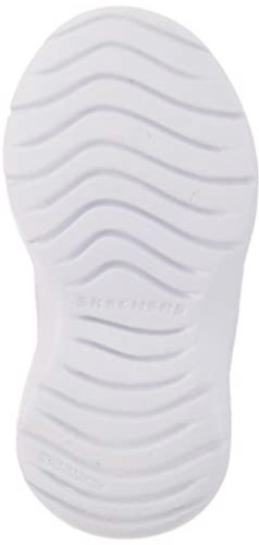 Skechers Unisex Child Skech Fast Sneaker-Black & White- Sz 13- Slip-On - Picture 7 of 20