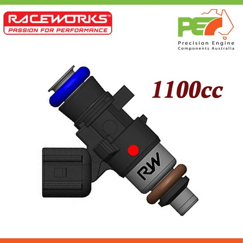 1x RACEWORKS 1100cc Performance Fuel Injector For Holden Commodore VE ...